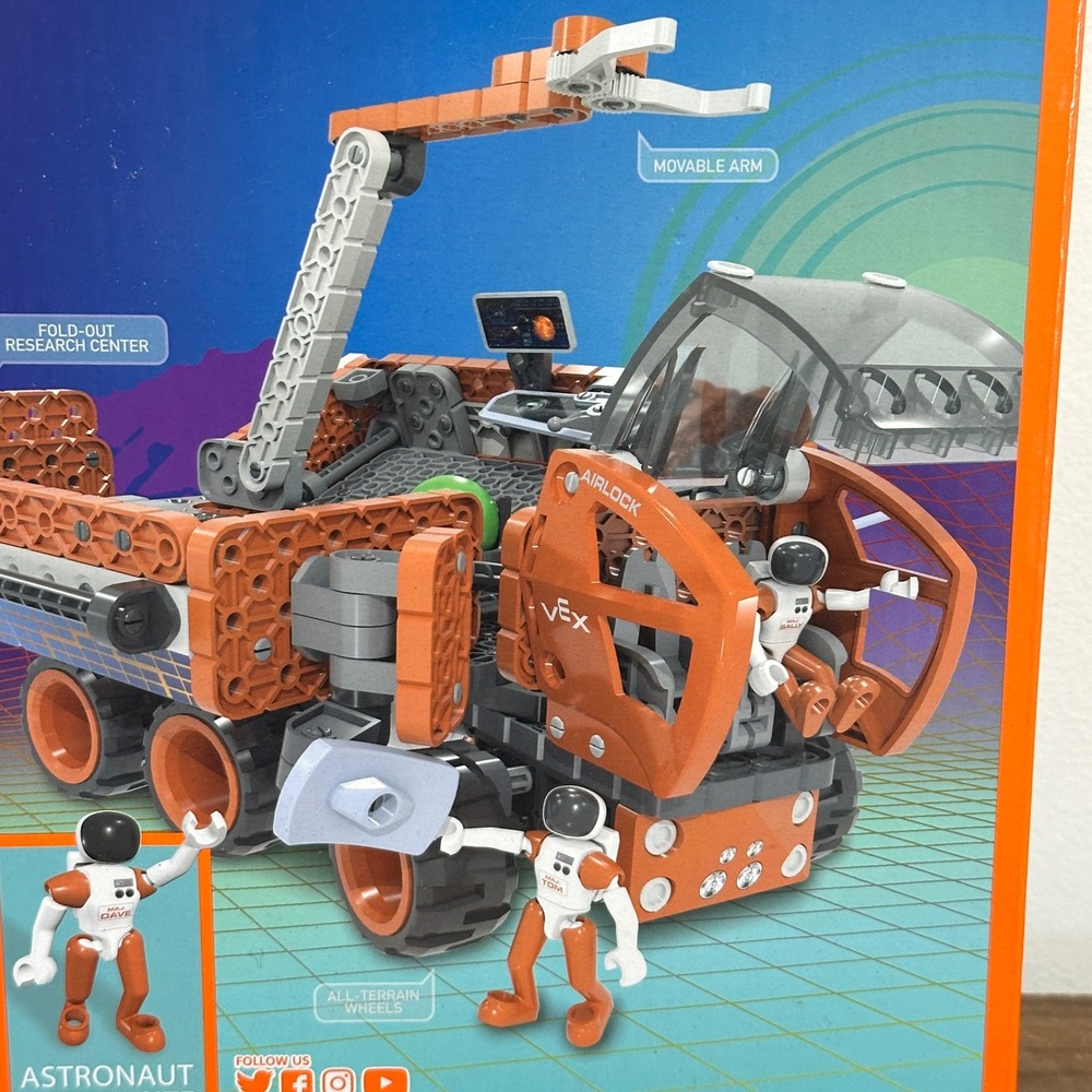 NEW Hexbug VEX Robotics Mobile Lab Explorer Construction Kit Space Toy STEM - Picture 3 of 9